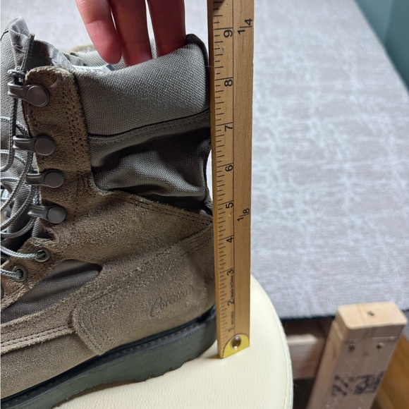 Corcoran Military Tan Combat Boots Size 7.5M Vibram Soles USA Made main image 4